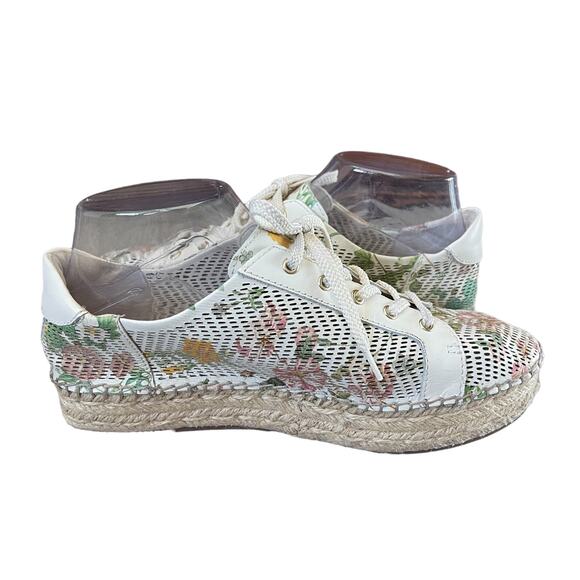 Vince Camuto Joellan Floral Sneakers Size 8 - Picture 5 of 11